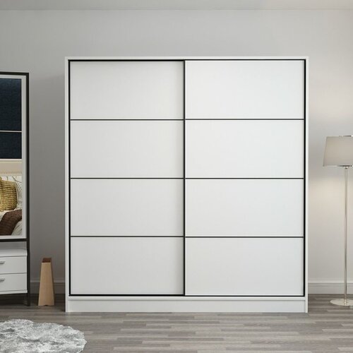 Hanah home Ormar Kale 180x210x52cm Bijeli Slike