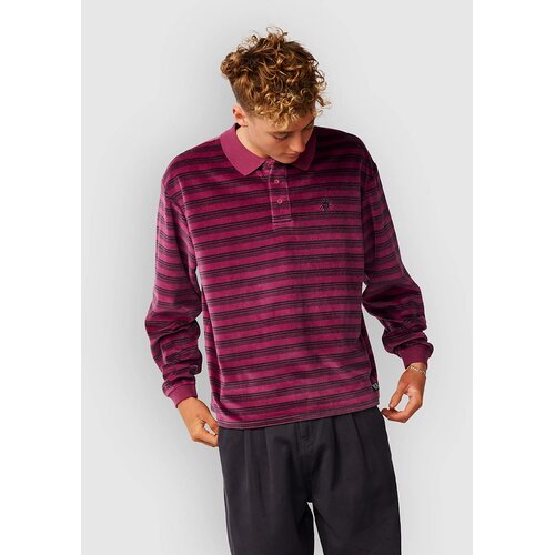 Rip Curl Disorder Long Sleeve Polo royal plum Cene
