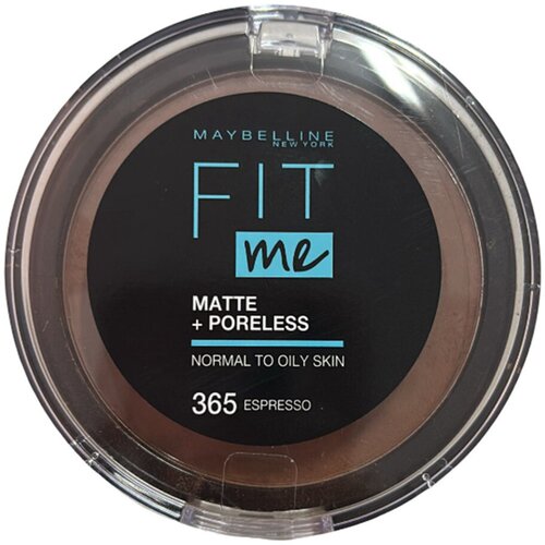 Maybelline Rdečila & pudri Fit Me Matt- und Porenloser Puder - 365 Espresso Kostanjeva Cene