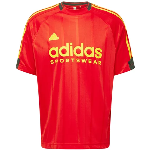 ADIDAS SPORTSWEAR Funkcionalna majica 'TIRO' rumena / rdeča / črna