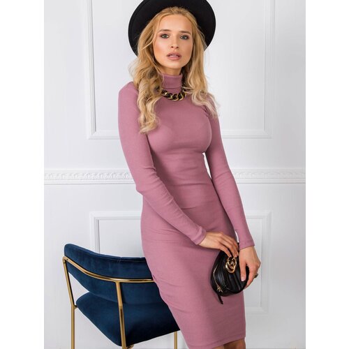 RUE PARIS Dress-RV-SK-R5133.07P-dark pink Slike