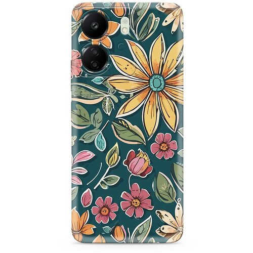  maska ultra tanki print clear za xiaomi redmi 13C/Poco C65 Cene