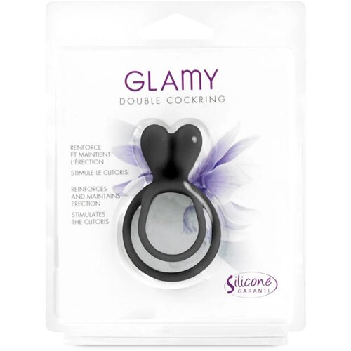 Prsten za penis i testise | Double Ring Black Slike