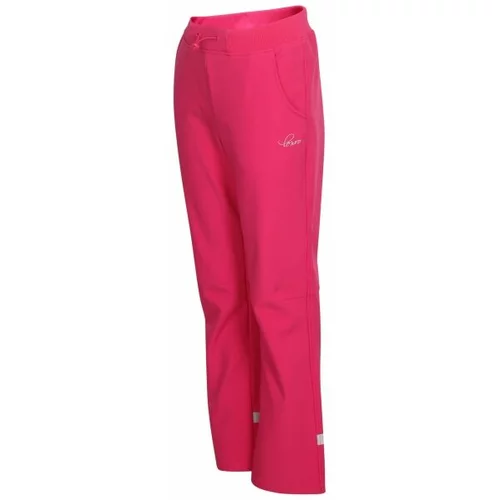 Lewro CARNOLO Softshell hlače za djevojčice, ružičasta, veličina