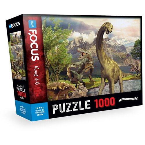  Puzzle 1000 pcs world of dinosaurs bf294 ( 108/22947 ) Cene