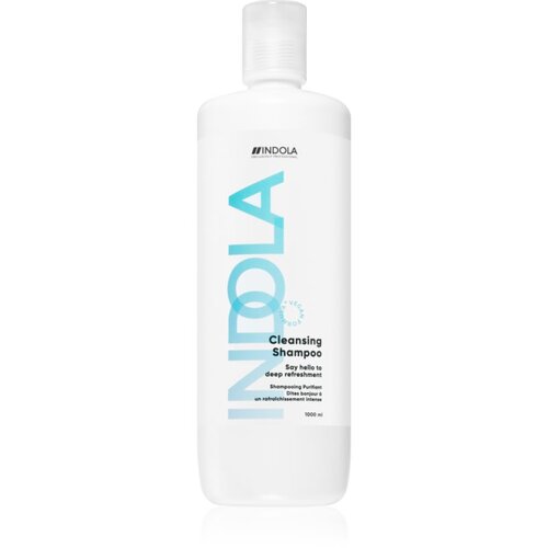 Indola Cleansing Shampoo globinsko čistilni &amp;scaron;ampon 1000 ml Slike