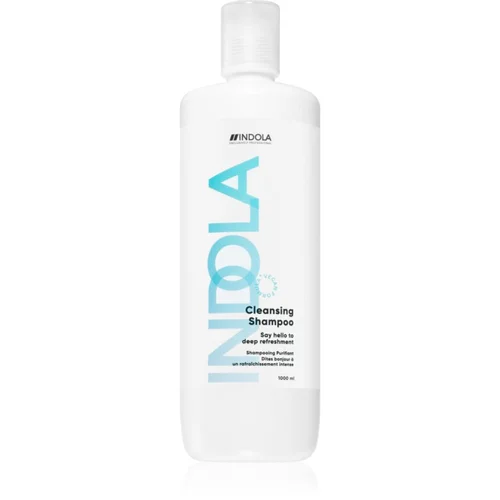 Indola Cleansing Shampoo globinsko čistilni šampon 1000 ml