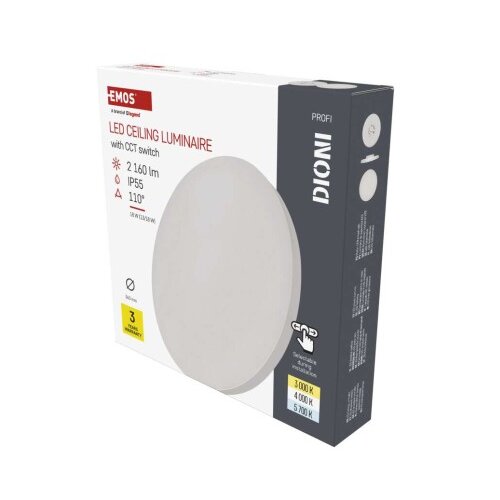  LED svetilo nadometno DIONI okroglo, belo, 18W, nastavljiva CCT Cene