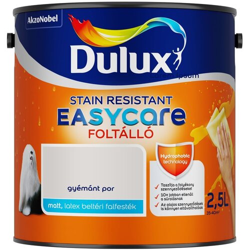 DULUX Dekorativna boja za zid Easycare Resistant Gray 2,5L Slike