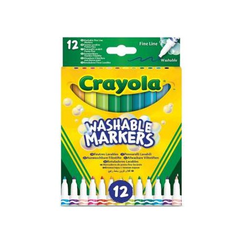 Crayola MARKERI TANKI 12 KOM Slike