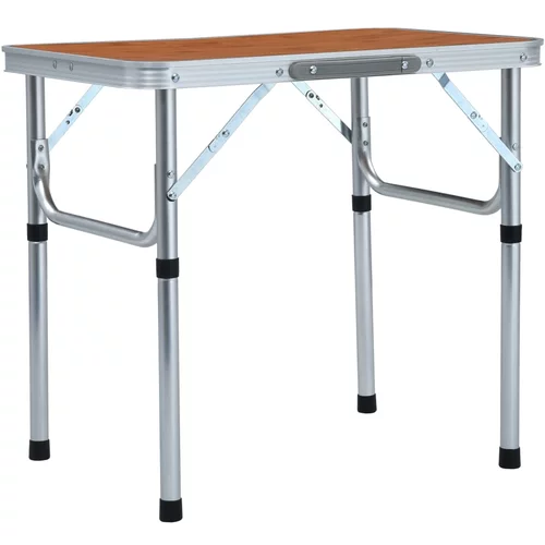 Sklopivi stol za kampiranje aluminijski 60 x 45 cm