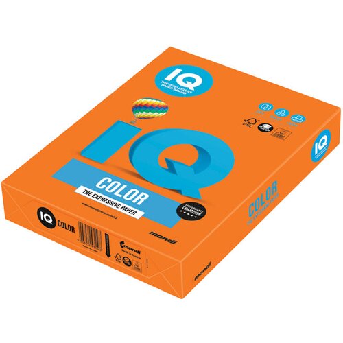  PAPIR ILK IQ INTENZIV A4 80G PK500 MONDI OR43 NARANČASTI Cene