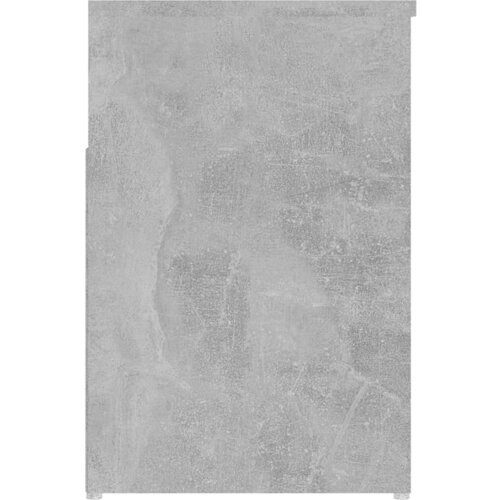  Klupa za cipele boja betona 80 x 30 x 45 cm konstruirano drvo Slike