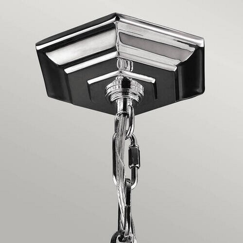 Elstead Lighting Feiss FE-CORINNE-3P-M - Luster na lancu CORINNE 3xE14/60W/230V Slike