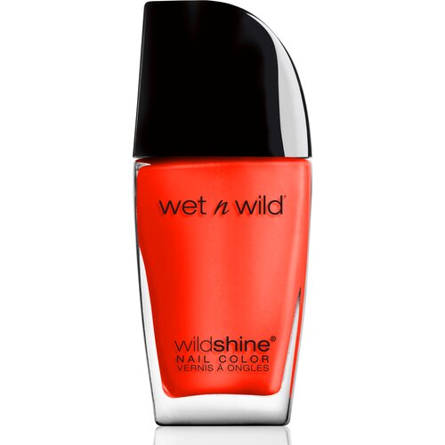 Wet'n wild wildshine Lak za nokte Matte top coat, E490 Heatwave, svetlo crvena, 12.3 ml Cene