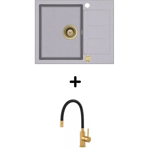  Set Tesa SQT102-AW + slavina Flexy PVD Zlato/Alumetallic Cijene
