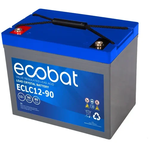  Baterija Ecobat Lead Crystal 12V, 90Ah, VRLA, bez održavanja