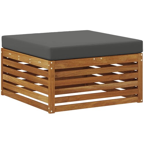  Setovi sofa 6 pcs Prirodna i antracit Čvrsto drvo akacije Slike