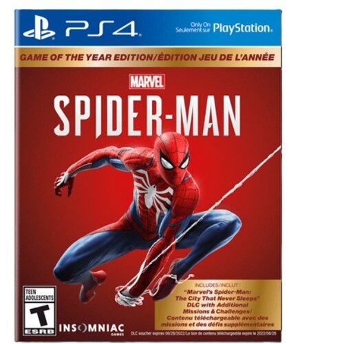Sony PS4 IGRA Marvels Spider-Man Game of the Year Edition (GOTY) Cene