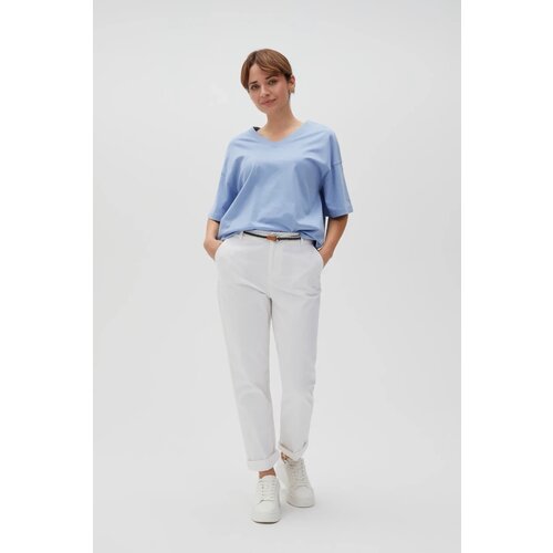 Marisse Women's Trousers L-Sp-4600 Off White Cene