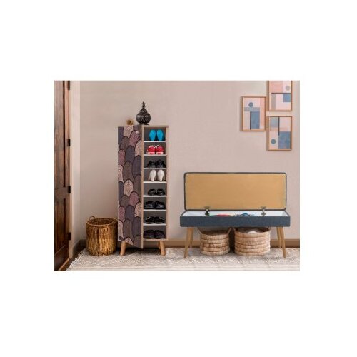 Woody Fashion vegas sonomo - 939 - 1048 sonomodark blue hallway furniture set Cene