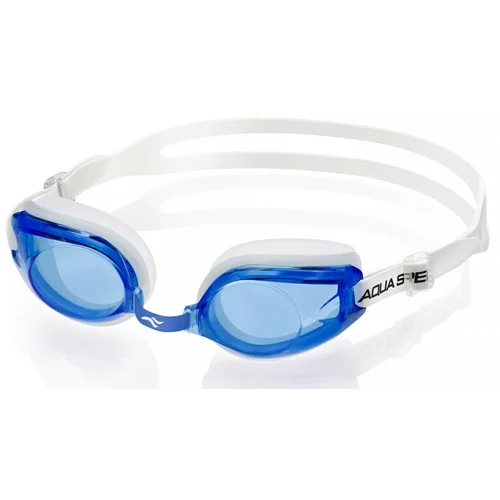 Aqua speed Unisex's Swimming Goggles Avanti Navy Blue/White