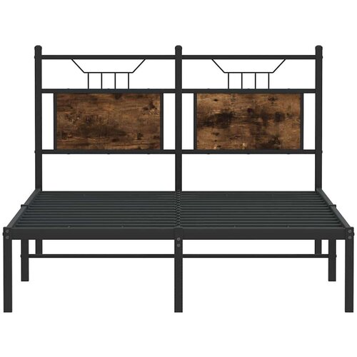 VidaXL Okvir kreveta bez madraca boja hrasta 120 x 200 cm drveni Slike