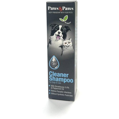 PAWS&amp;amp;PAWS Antiparazitski &amp;scaron;ampon za pse Demetikona Cleaner, 250ml Slike