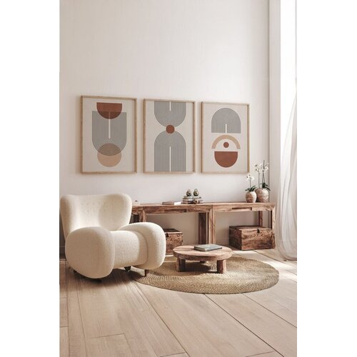 Wallity slika 3Dartsoho46, 3 dijela, 33 x 48 cm Cijene