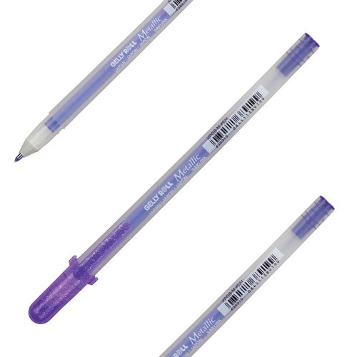 Royal Talens gelly metallic, gel olovka, purple, 24, 1.0mm Cene