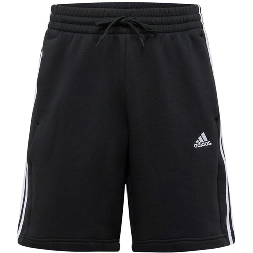 Adidas Sportske hlače 'Essentials' crna / bijela Cene