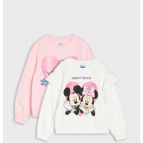 Sinsay Crewneck majica 2 pack Disney Cijene