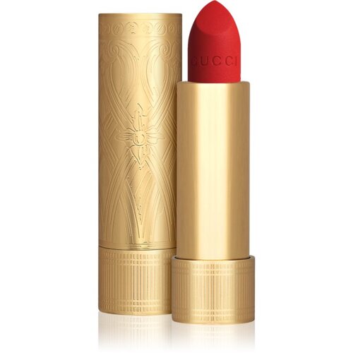 Gucci Beauty Rouge &amp;agrave; L&amp;egrave;vres Matte Lipstick matirajući ruž za usne nijansa 500 Odalie Red 3.5 g Slike