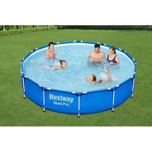  Montažni bazen 12FT 366 x 76 cm Steel Pro MAX Deluxe BESTWAY Slike