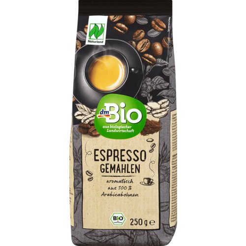 dmBio espresso kafa - mlevena 250 g Slike