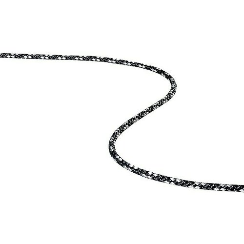Robline Uže po metraži 8-Plaited-Dinghy (4 mm, Crne-srebrne boje, Poliester) Cijene