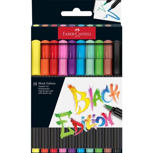 Faber-Castell Faber-Castell: Black Edition 10-dijelni set flomastera u boji Cene