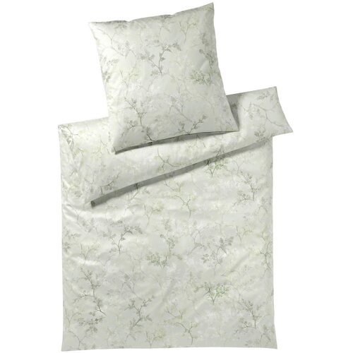 Elegante POSTELJNINA Symphony 140/200 cm saten žajbljevo zelena Cene