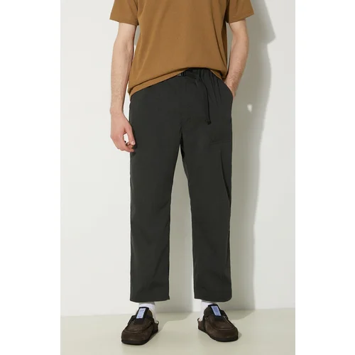 Nanga Hlače Hinoc Ripstop Field Pants za muškarce, boja: crna, ravni kroj, NW2421.1I203.A