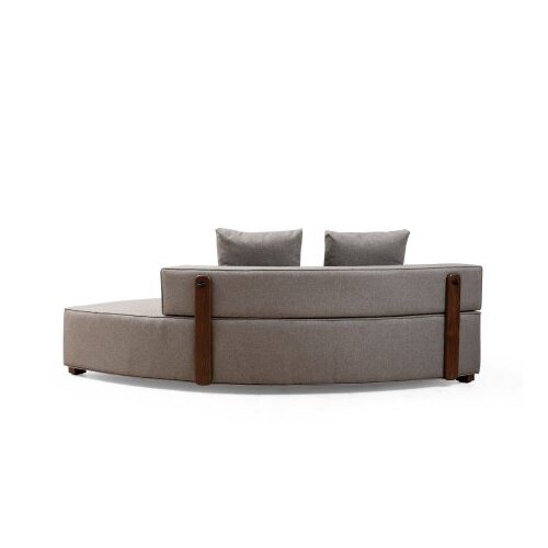  Kutna garnitura Gondola 105x70x360cm Siva Slike