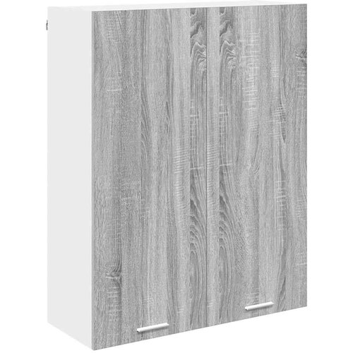  Viseći ormarić s policom Riga Siva Sonoma 80 x 31 x 100 cm Slike