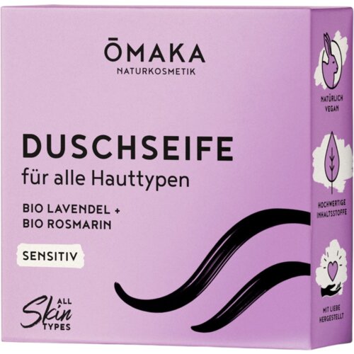 ŌMAKA Naturkosmetik Milo za prhanje Sensitive - 100 g Slike