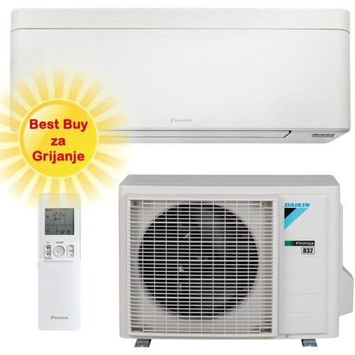 Daikin klima uređaj 3,4kW FTXA35CW/RXA35A - stylish, za prostor do 35m2, a+++, R-32 Cijene