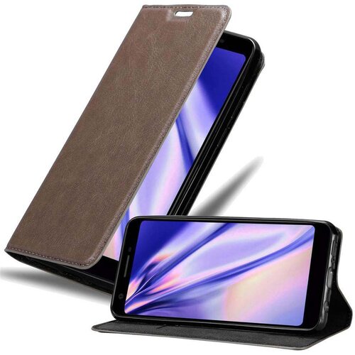 Cadorabo Ohi&scaron;je, združljivo z Google PIXEL 3A v kavovinsko rdeča - Za&scaron;čitni ovitek z magnetnim zapiranjem, stoječo funkcijo in režo za kartice, (20560881) Cene