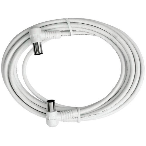 AXING Antenski priključni kabel Axing\, [1x antenski vtikač 75 Ω - 1x antenska vtičnica 75 Ω]\, 7\,50 m\, 85 dB\, bela, (20432318) Cene