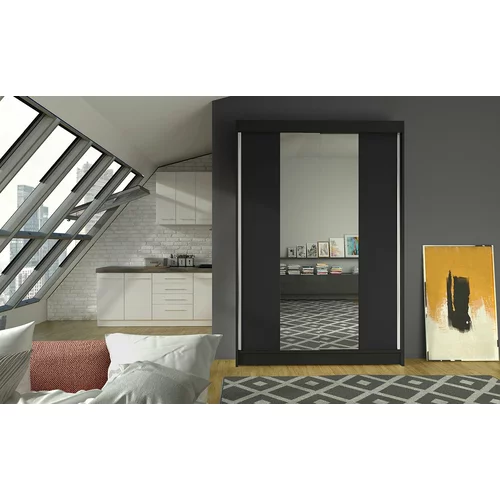 ADRK Furniture ormar s kliznim vratima marvin 120x200x58 cm