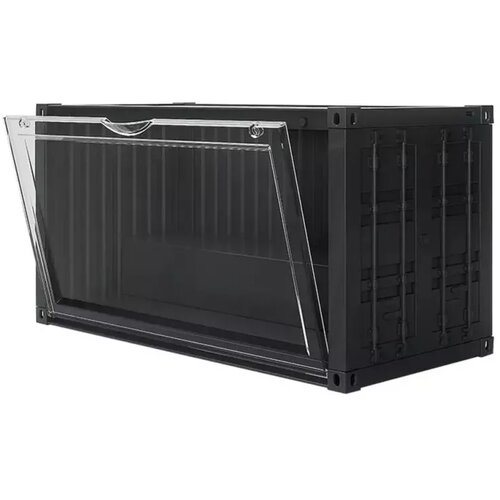  Container display box with light (black) Cene