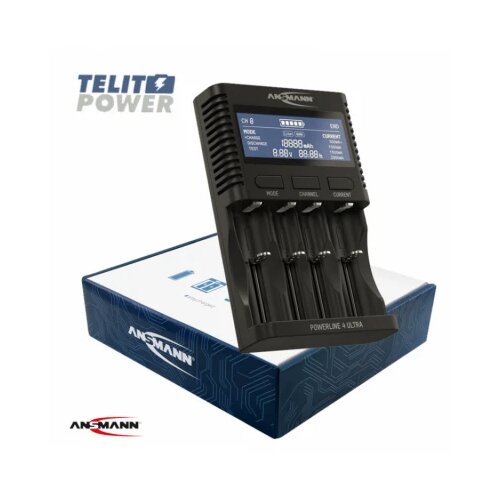 Ansmann NiMH / NiCd / Li-Ion punjač baterija POWERLINE 4 ULTRA Cene