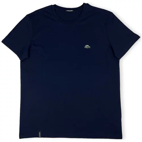 Organic Monkey Majice & Polo majice Summer Wheels T-Shirt - Navy Modra