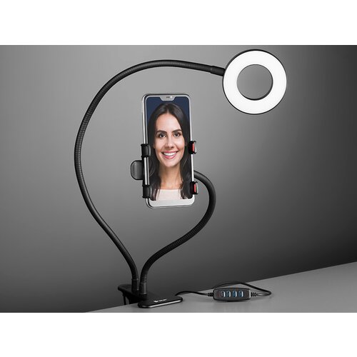 Tracer led ring luč 8.5CM z drža Cene